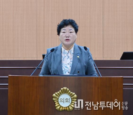 광주광역시 김영순 북구의원_‘조경·식재 사업 사후관리 및 계약 투명성 강화 촉구’ 5분 자유 발언