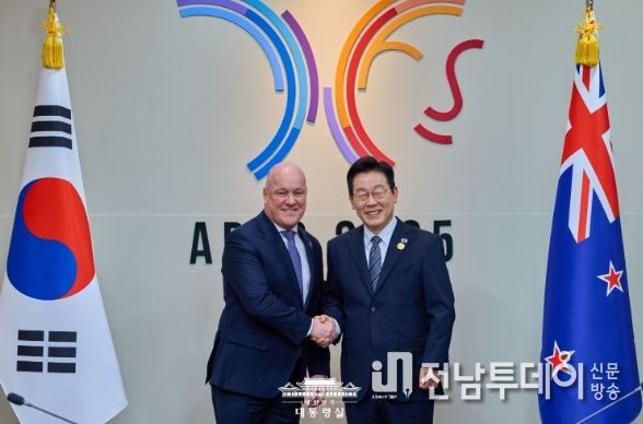 한국·뉴질랜드 정상회담