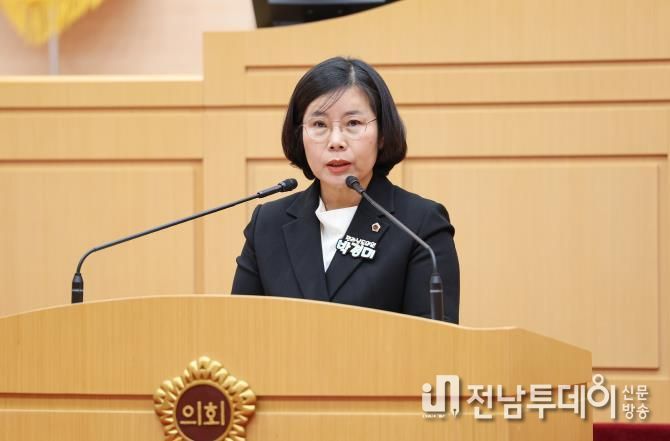 박경미 전남도의원, ‘김 발상지 광양 태인도’ 김 산업 거점으로 육성 촉구