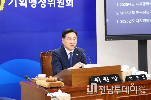 강문성 전남도의원, 외국인 비자제도 개선 및 불법체류자 양성화 T/F 마련 촉구