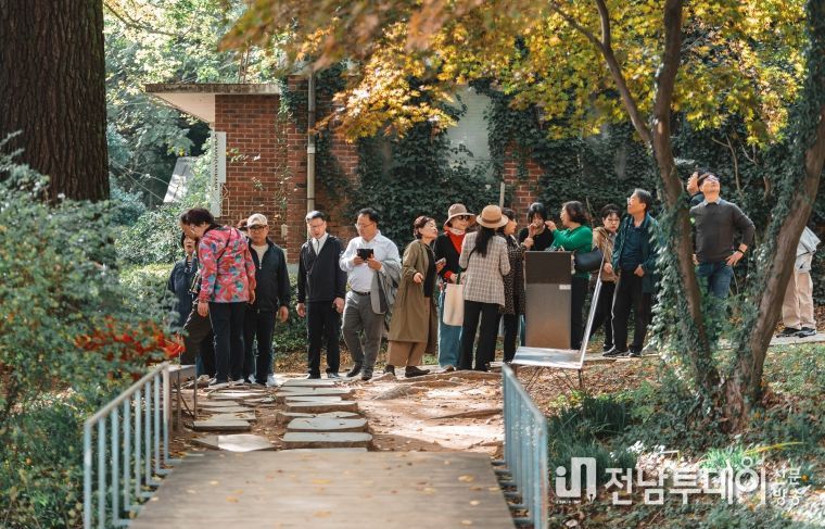 양림동 근대역사문화 마을 탐방객