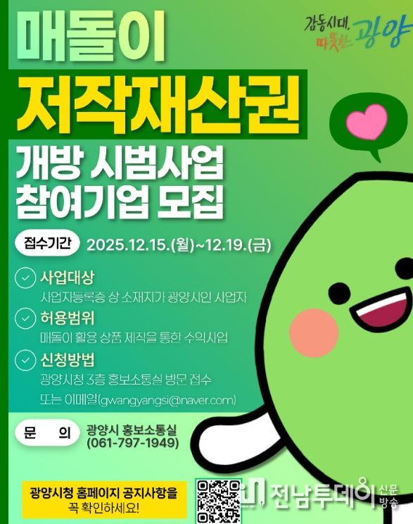 매돌이’ 저작재산권 민간 개방