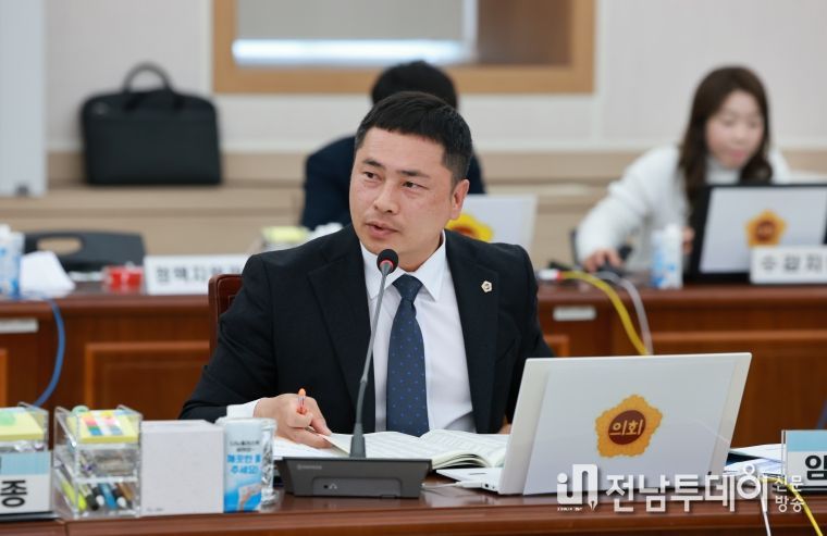 임형석 전남도의원 행정사무감사 질의