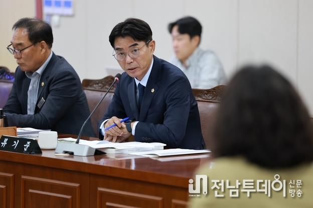 류기준 전남도의원, 2025년 농축산식품국 행정사무감사