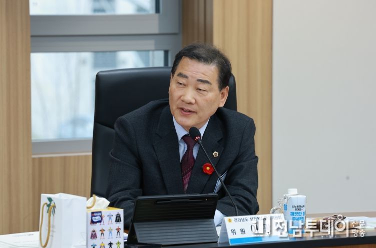 이광일 도의원 환경산림국 행정사무감사(소나무재선충)