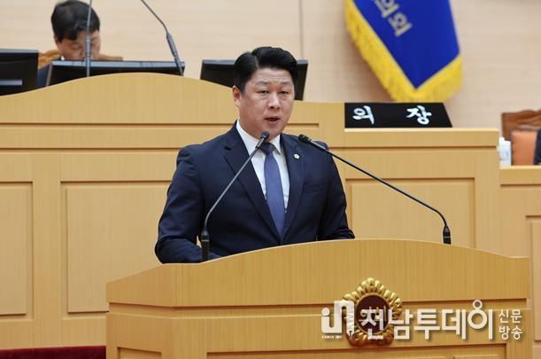 김주웅 전라남도의원, “올해 목포항 수출입 인센티브 지원 ‘0원’…, 국제무역항 고사 방치”