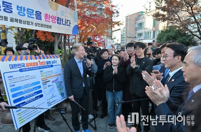 광주광역시 서구 골목상권 방문