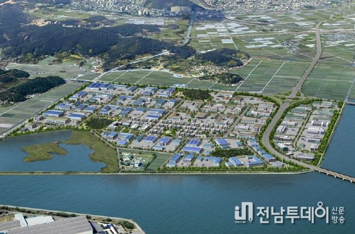 광양만권 세풍산업단지 조감도