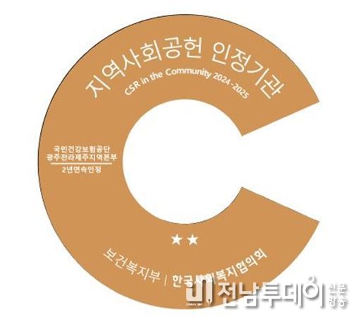 지역사회공헌 인정기관