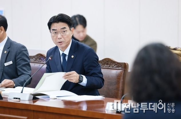 류기준 전남도의원, 2026년도 농축산식품국 예산안 심사