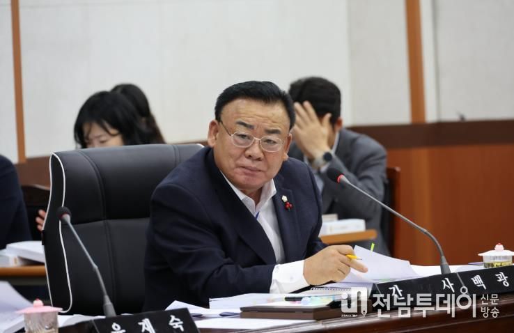 백광철 장흥군의원, 스카이워크 조성 계획에 신중한 재검토 요구