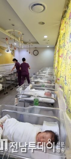 광양시, 5년 만에 출생아 수 ‘1,000명’ 도시 회복 - 출생보건과(관내 산후조리원)