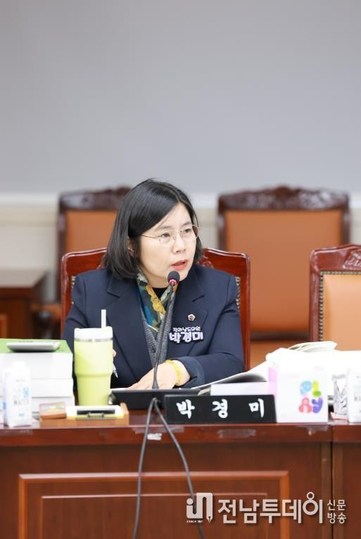 박경미 전라남도의원, 전세사기 피해 관련 전남도의 적극적 방안 마련 주문