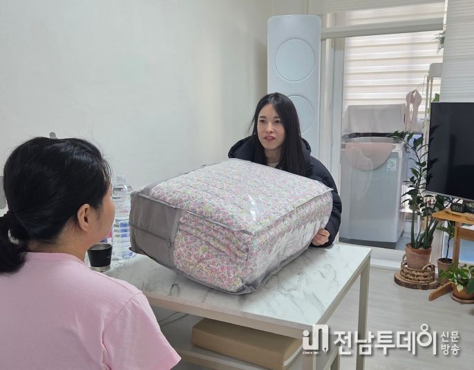 재가의료급여 대상자에 동절기 이불 지원