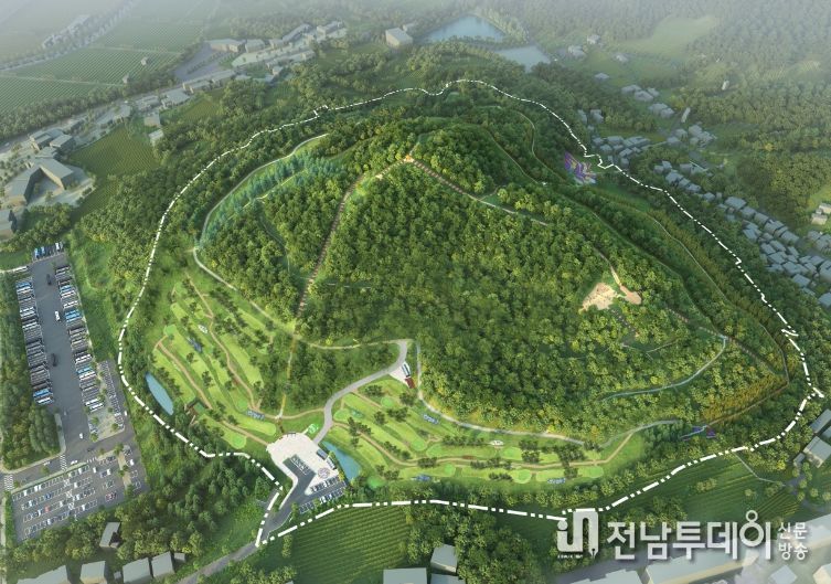 영광군 성산근린공원 조성사업 38년만에 착공