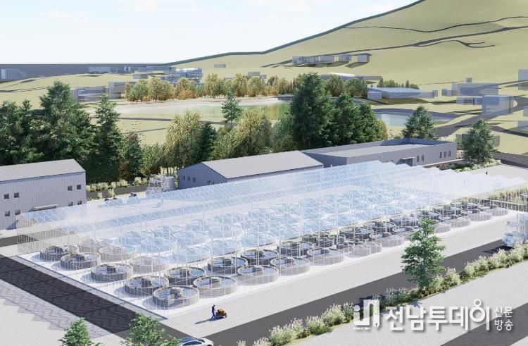 해조류 스마트 팩토리 조감도