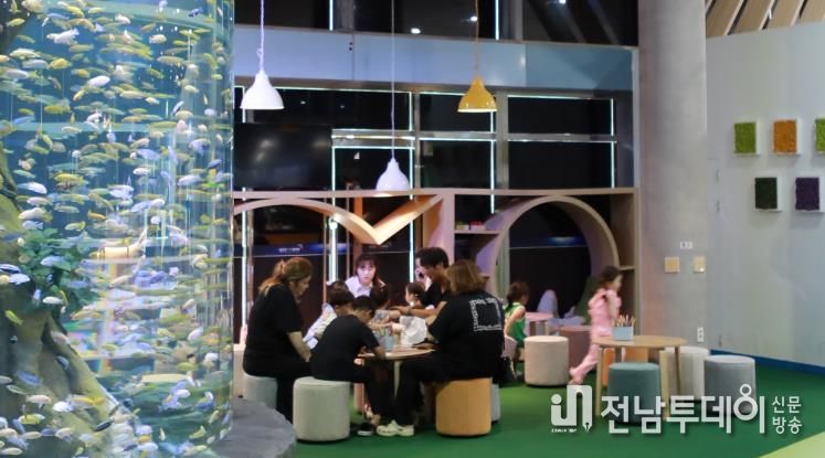 섬진강어류생태관 체험 사진