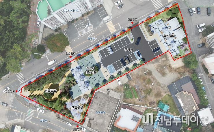 서성지구 농촌공간정비사업 조감도