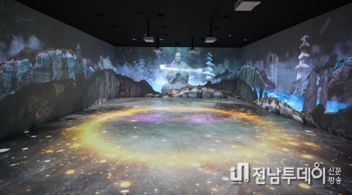 미디어아트 신규콘텐츠 모습