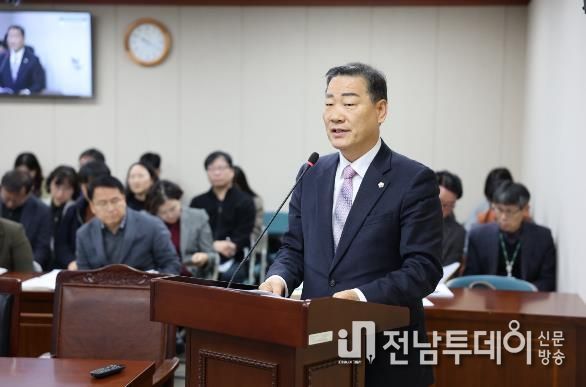 이광일 전남도의원, 급식관리지원센터 종사자 처우개선 ‘앞장’