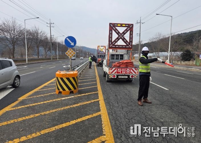 설명절 대비 도로 정비·제설 강화