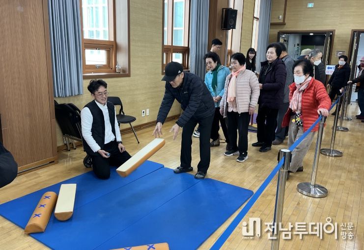 설맞이 전통놀이 체험 행사 모습