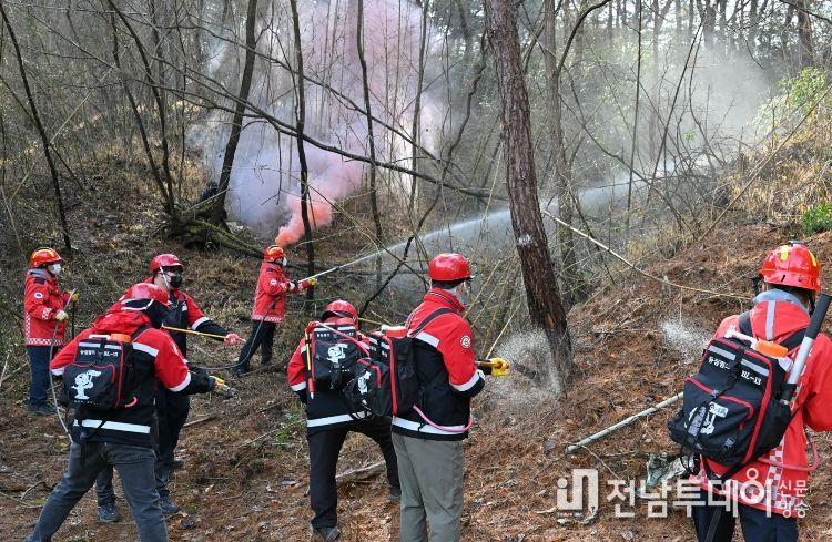 서구, 산불 모의훈련으로 초동 대응역량 강화