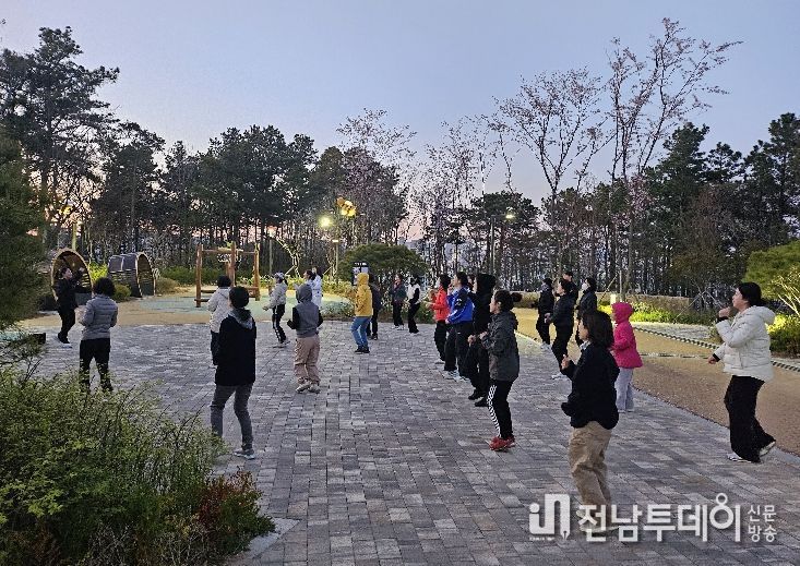 광주 서구, 생활 에어로빅으로 건강생활 지원